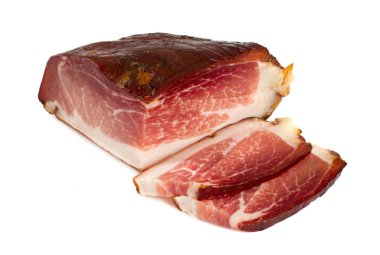 Beyaz arkaplanda izole edilmiş İtalyan beneği