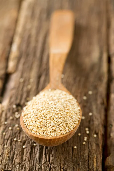 Ekologisk Quinoa Gamla Bakgrund — Stockfoto