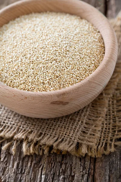 Ekologisk Quinoa Gamla Bakgrund — Stockfoto
