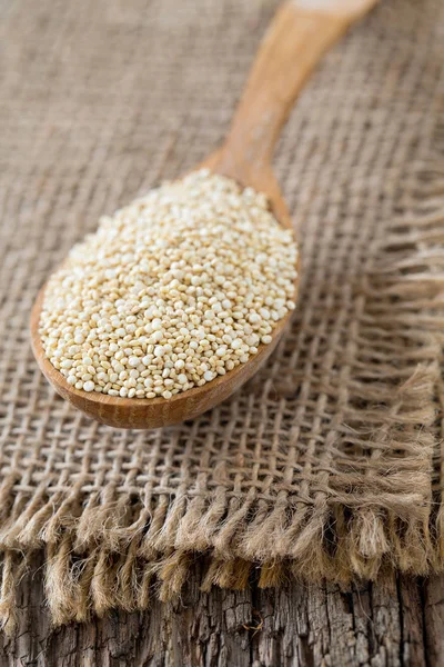 Ekologisk Quinoa Gamla Bakgrund — Stockfoto