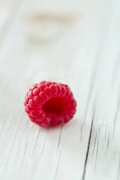 Raspberries Wooden Surface — Stock Photo, Image