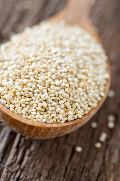 Biologische Quinoa Oude Achtergrond — Stockfoto