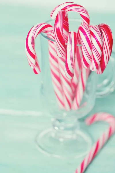 Natal Doces Listrados Brilhantes — Fotografia de Stock