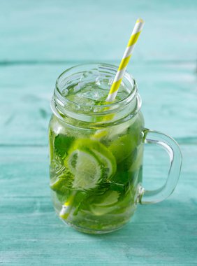 buz ve nane limon limonata