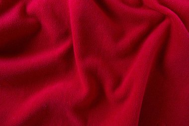 kırmızı kumaş doku duvar arka plan yakın çekim
