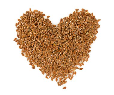 beyaz izole keten tohumu