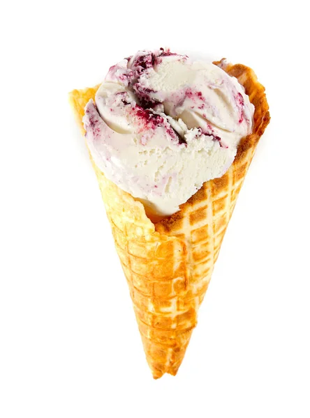 おいしいブルーベリー アイス クリーム — ストック写真