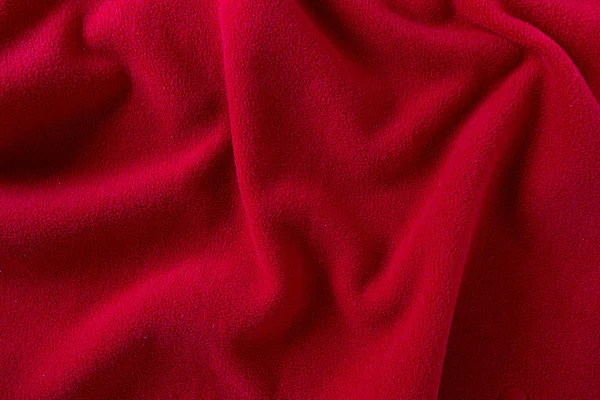 kırmızı kumaş doku duvar arka plan yakın çekim