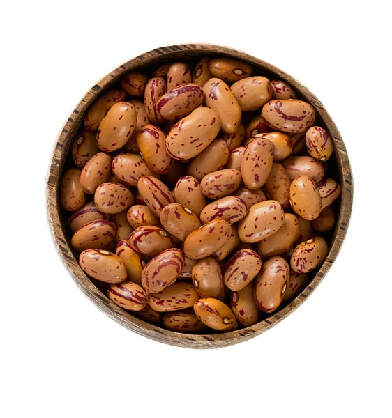 Pinto Beans Isolated White Background — Stock Photo, Image