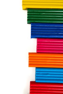 Kil beyaz zemin üzerine izole modelleme