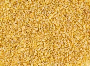 bulgur gevreği beyaza izole edilmiş