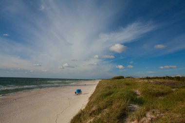 Baltık Denizi kıyı şeridi görünümü
