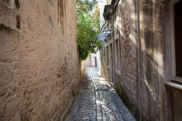 Street Old Croatian Town Trogir — Stock Photo, Image