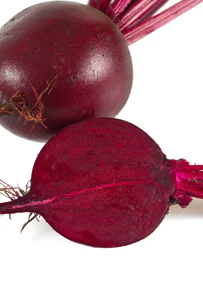 Fresh Beetroot Isolated White — Stock Photo, Image