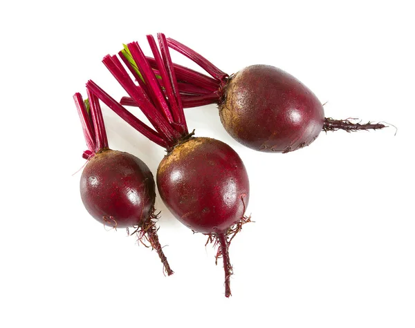 Fresh Beetroot Isolated White — Stock Photo, Image