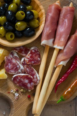 arka plan yakın çekim antipasti hizmet