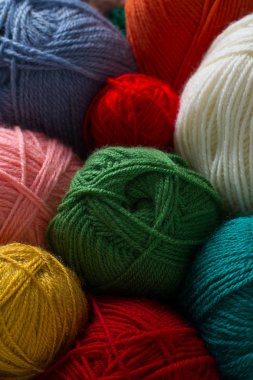 renkli iplik, görünümü kadar yakın