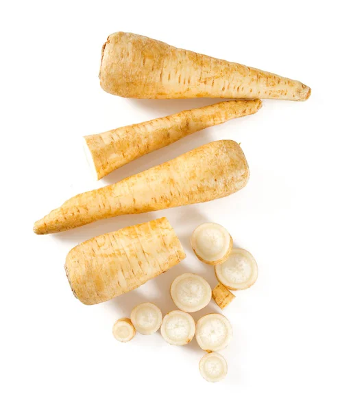 Parsnip Isolated White Background Royalty Free Stock Images