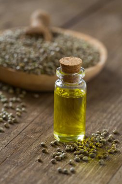 keten tohumu yağı ahşap tablo