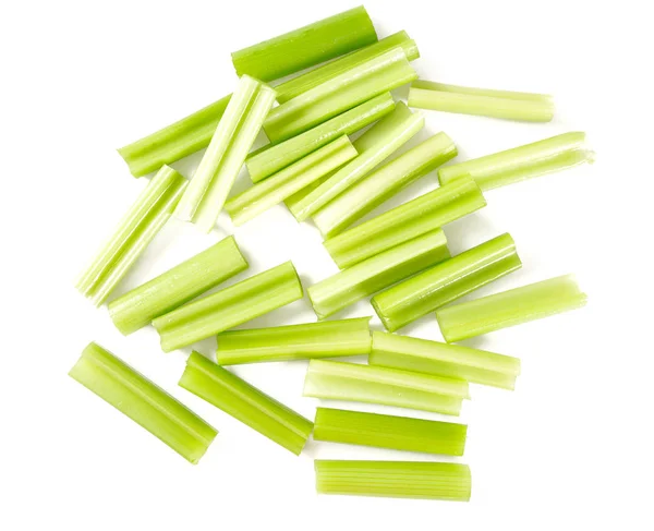 Zdravý Celer Hole Izolované Bílém Pozadí — Stock fotografie