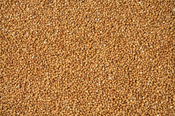 Brown Buckwheat Food Background — Stock Photo, Image