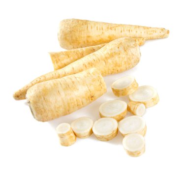 yabani havuç üzerine beyaz izole