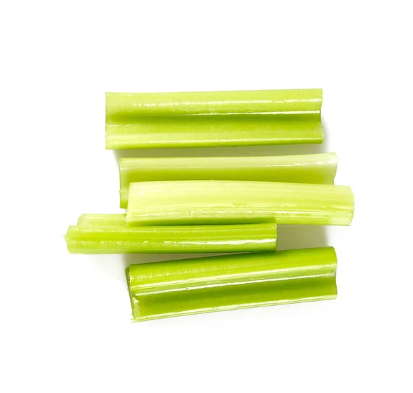 Healthy Celery Sticks Isolated White Background — Stock Photo, Image