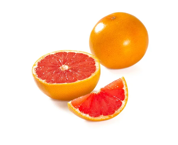 Grapefruit Isolated White Background — Stock Photo, Image