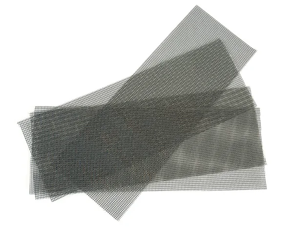 sandpaper for polishing isolated on white