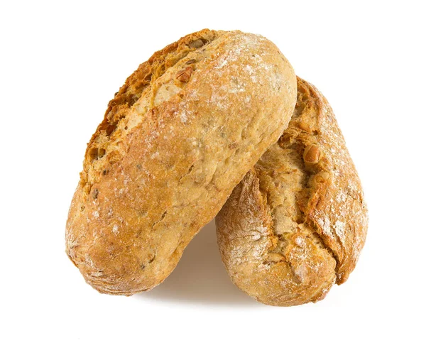 Цельный Хлеб Белом — стоковое фото