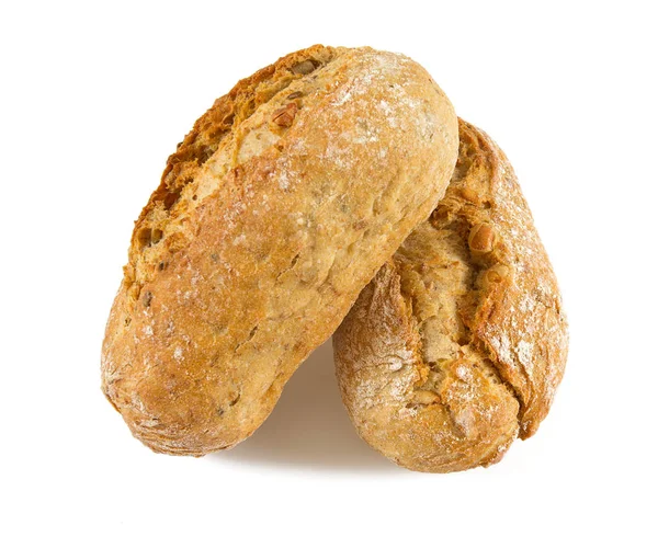 Vollkornbrot Über Weißbrot — Stockfoto