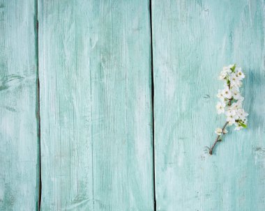 ahşap yüzey üzerinde güzel bahar çiçekleri