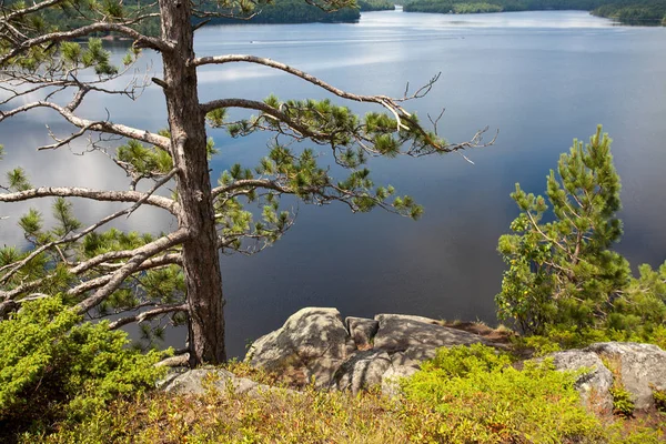 Güzel Kanada Gölü Yaz gününde