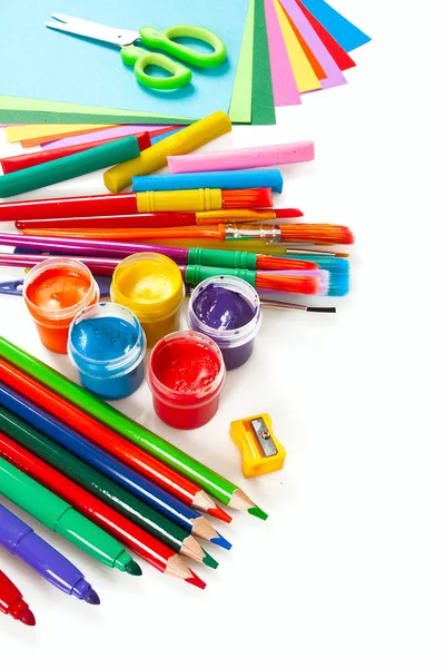 Yaratıcı iş için renkli araçlar