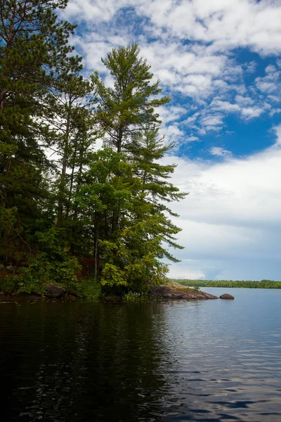 Beau Lac Canadien Jour Consommation — Photo