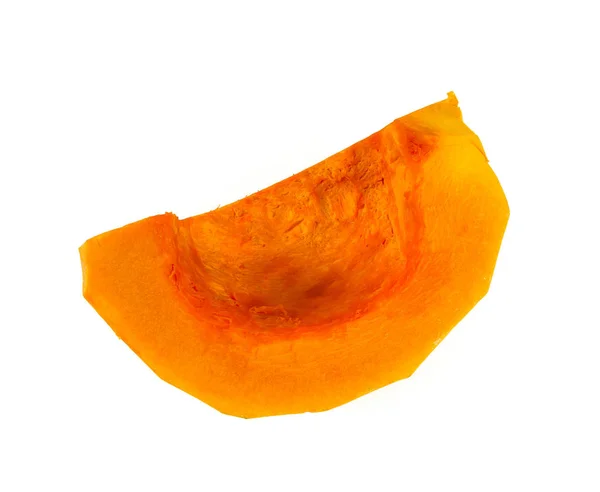 Rebanada Calabaza Aislada — Foto de Stock