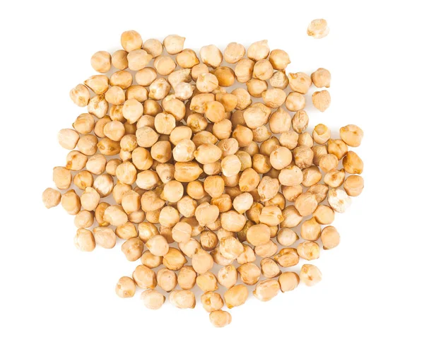 화이트에 말린된 Chickpea Isoalted — 스톡 사진