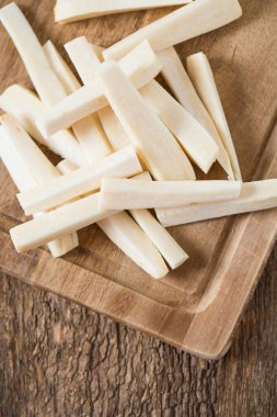 ahşap yüzey üzerinde Yaban havucu