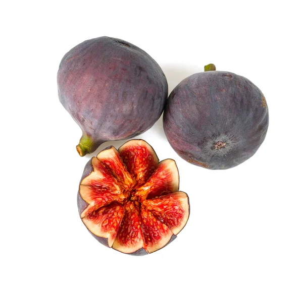 Fig Bloem Geïsoleerd Wit — Stockfoto