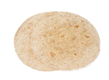 tam buğday tortilla izole