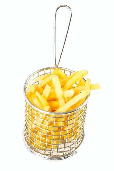 Pommes Isoliert Auf Weiß — Stockfoto