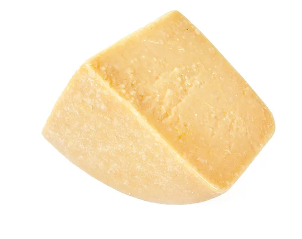干酪上白色隔离 — 图库照片