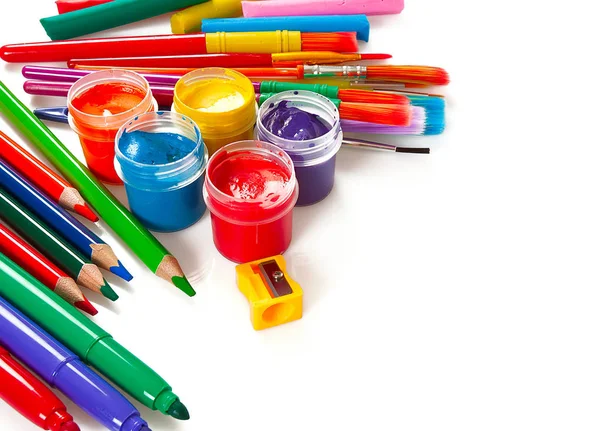Colorful Tools Creative Work — Stock Photo, Image