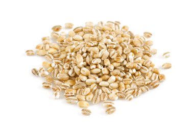 Pearl üzerinde beyaz backrgound izole arpa