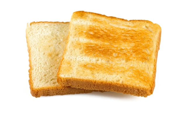 Toasts Isolated White — Stock Photo, Image