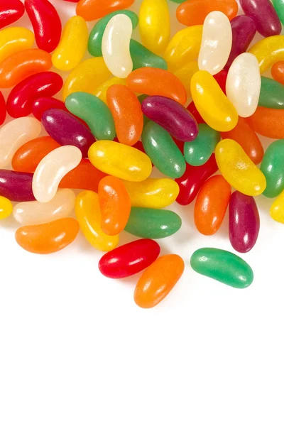 Jelly Bean Cukorka Elszigetelt — Stock Fotó