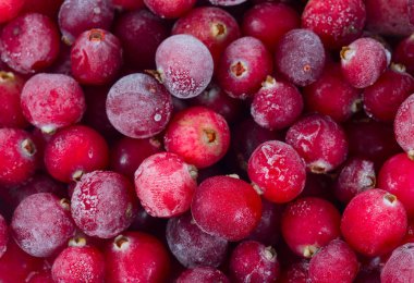 Donmuş kızılcık görünümünü kapat