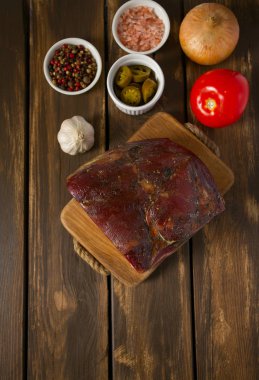 ahşap yüzey üzerinde İtalyan leke