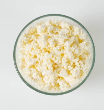 süzme peynir beyaz izole