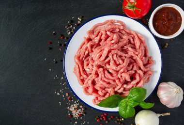 kıyma kara taş yüzeyi